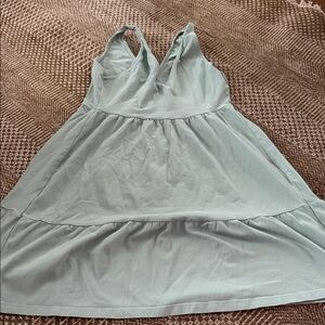 ASOS Maternity Sage Green V-Neck Dress